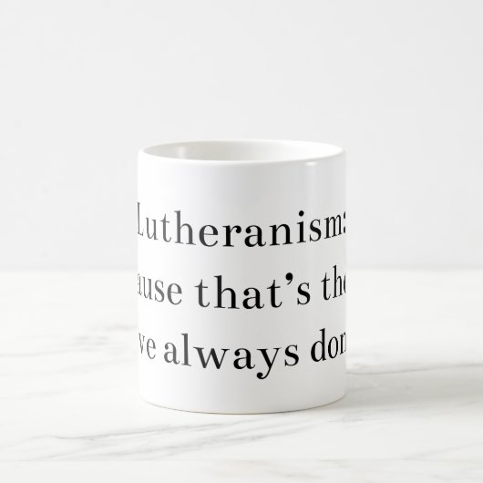 Tasse de Lutheranism (Centre)