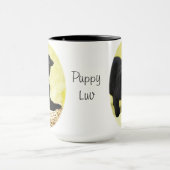 Tasse de Luv de chiot (Centre)