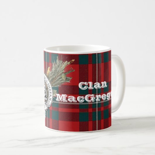 Tasse de MacGregor de clan (Devant droit)