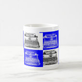 Tasse de machine à écrire d'auteur (Centre)