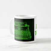 TASSE DE MACHINE À ÉCRIRE D'AUTEUR DE NUIT (Devant gauche)