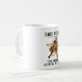 Tasse de machine de temps de ChaosBrewing (Devant gauche)