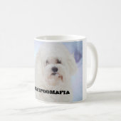 Tasse de Mafia de Maltipoo (Devant droit)
