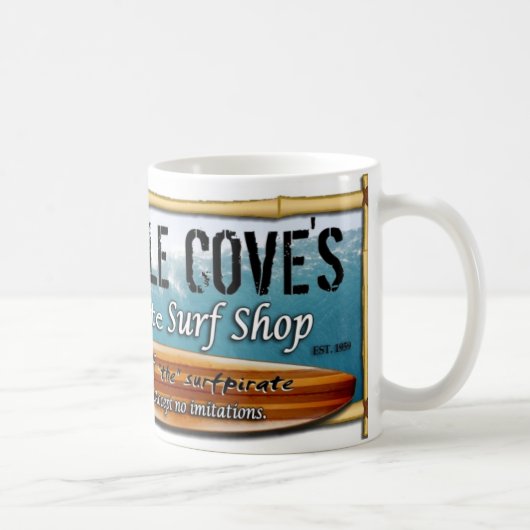 Tasse de magasin de surf (Droite)