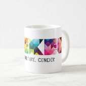 Tasse de magazine de GEEKED (Devant droit)