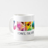 Tasse de magazine de GEEKED (Devant gauche)