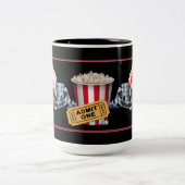 Tasse de maïs éclaté de soirée cinéma (Centre)