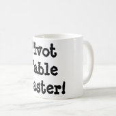 Tasse de maître de Tableau de pivot ! (Devant droit)