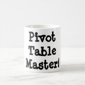 Tasse de maître de Tableau de pivot ! (Centre)