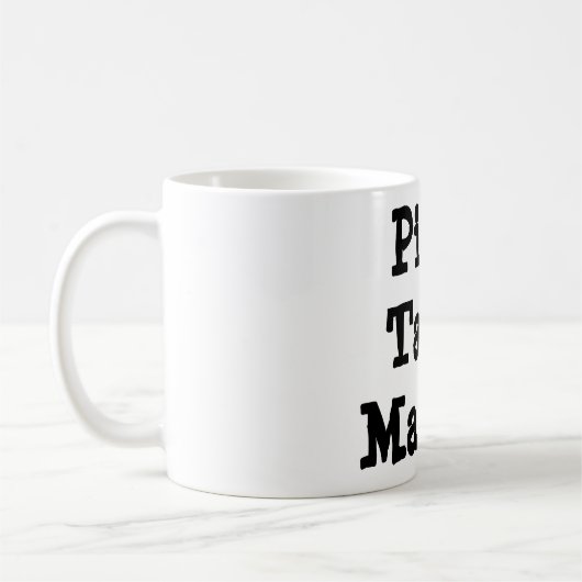 Tasse de maître de Tableau de pivot ! (Gauche)