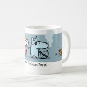 Tasse de Maman-Cerveau d'apocalypse d'écureuil de (Devant droit)