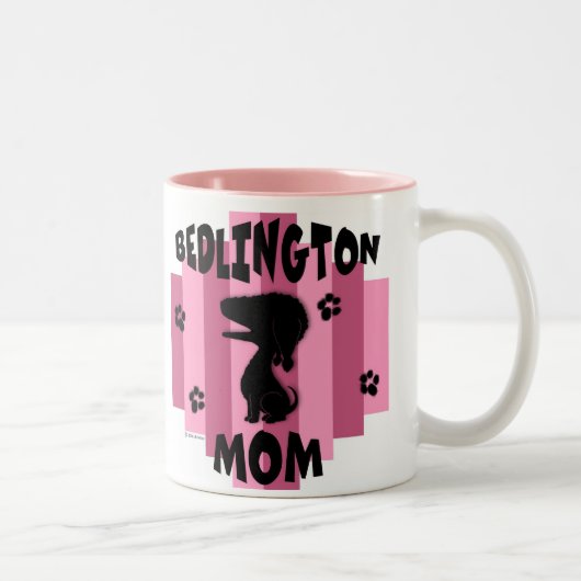 Tasse de maman de Bedlington (Droit)