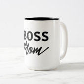 Tasse de maman de #Boss. Maman de patron. (Devant droit)