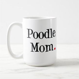 Tasse de maman de caniche