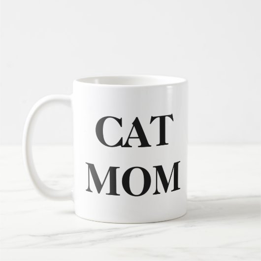 Tasse de maman de chat (Gauche)