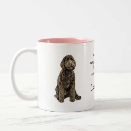 Tasse de maman de Labradoodle (Gauche)