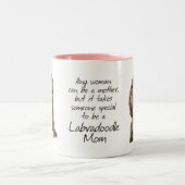 Tasse de maman de Labradoodle (Centre)