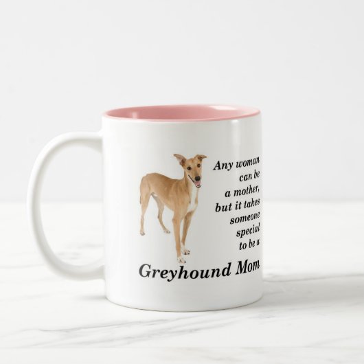 Tasse de maman de lévrier (Gauche)