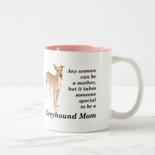 Tasse de maman de lévrier (Droit)