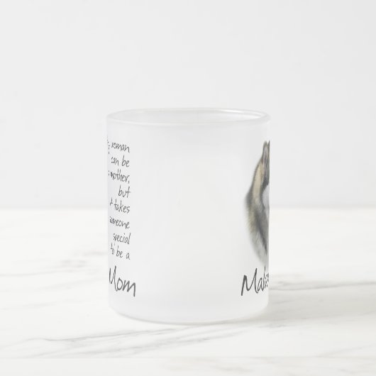 Tasse de maman de Malamute (Centre)