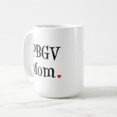 Tasse de maman de PBGV (Devant gauche)