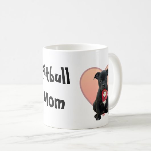 Tasse de maman de Pitbull (Devant droit)
