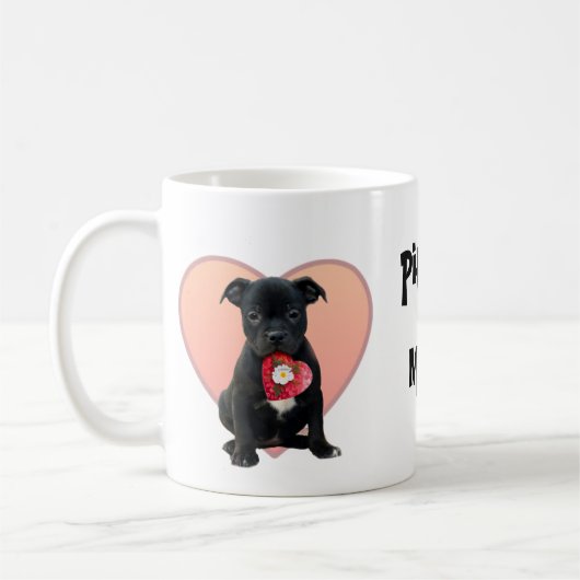 Tasse de maman de Pitbull (Gauche)