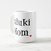 Tasse de maman de Saluki (Devant gauche)