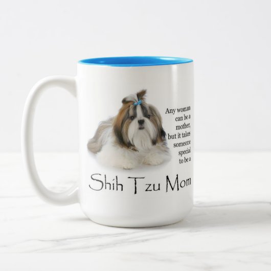 Tasse de maman de Shih Tzu (Gauche)