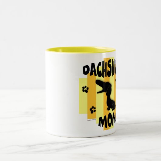 Tasse de maman de teckel (Centre)