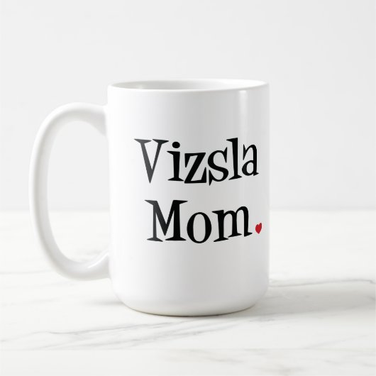 Tasse de maman de Vizsla (Gauche)