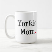 Tasse de maman de Yorkie (Gauche)
