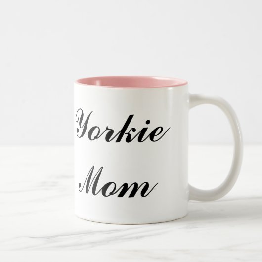 Tasse de maman de Yorkie (Droit)