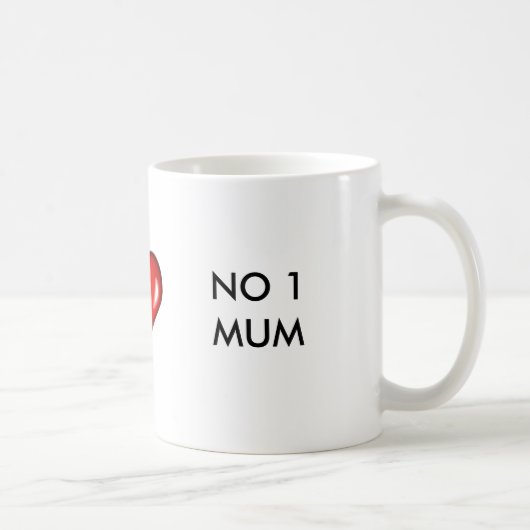 TASSE DE MAMAN DU NUMÉRO 1 (Droite)