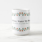 Tasse de maman planteuse drôle Mug botanique de ca (Centre)