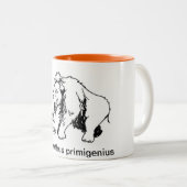 Tasse de mammouth laineux (nom scientifique) (Devant droit)