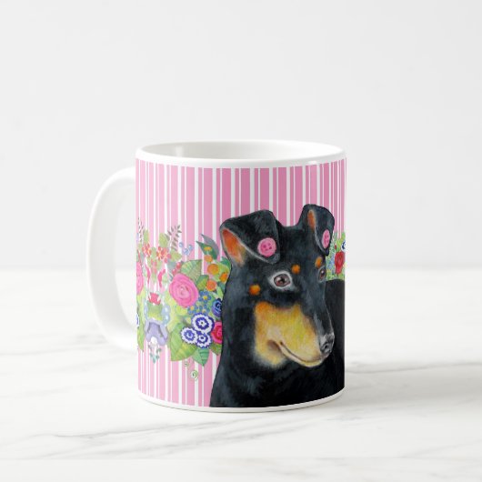 Tasse de Manchester Terrier (Devant gauche)