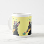 Tasse de Manchester Terrier (Devant gauche)