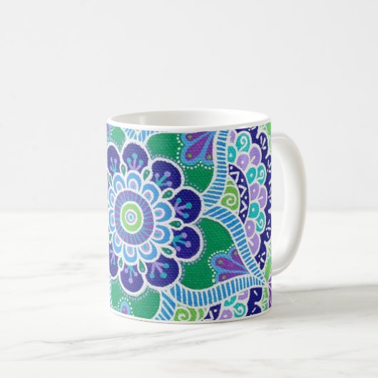 Tasse de mandala (Devant droit)