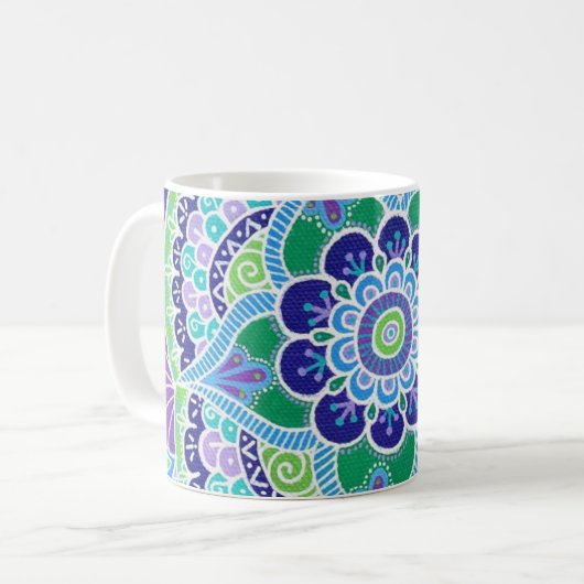Tasse de mandala (Devant gauche)