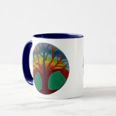 TASSE DE MANDALA D'ARBRE (Devant gauche)