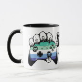 Tasse de manette Gay MLM Pride Game On Patte de Ti (Gauche)