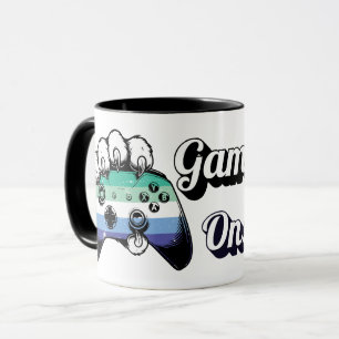Tasse de manette Gay MLM Pride Game On Patte de Ti