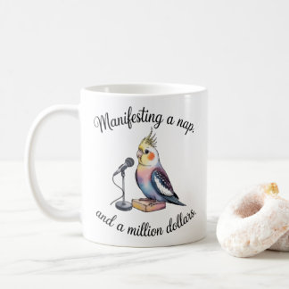 Tasse de manifestation de cockatiel - Tasse de caf
