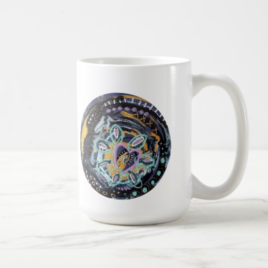 Tasse de mantra Inner Knowing avec portail de priè (Droite)