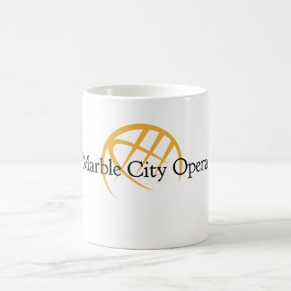 Tasse de marbre d'opéra de ville