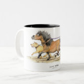 Tasse "de marcheur de cheval" (Devant gauche)