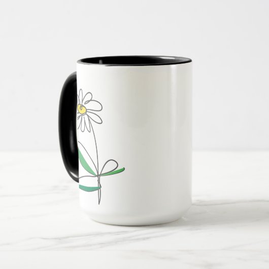Tasse de marguerite (Devant gauche)