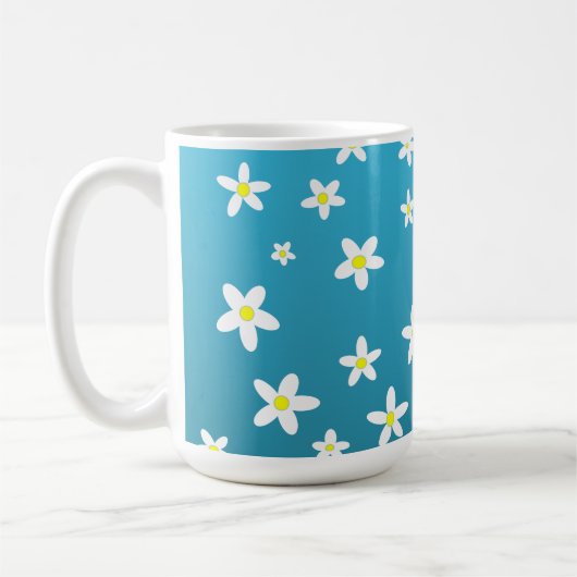 Tasse de marguerites (Gauche)