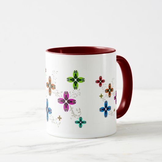 Tasse de marguerites de hibou (Devant droit)